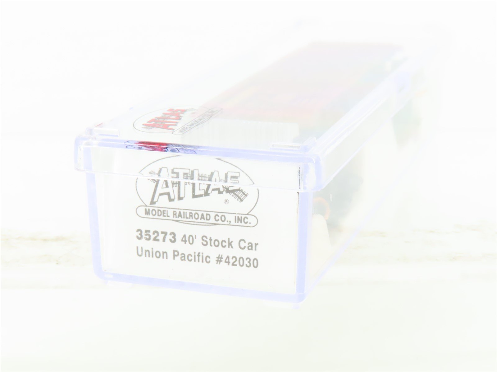 N Scale Atlas 35273 UP Union Pacific 40' Stock Car #42030