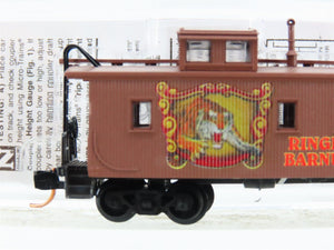 N Scale Micro-Trains MTL 05100190 Ringling Bros 34' Wood Cupola Caboose