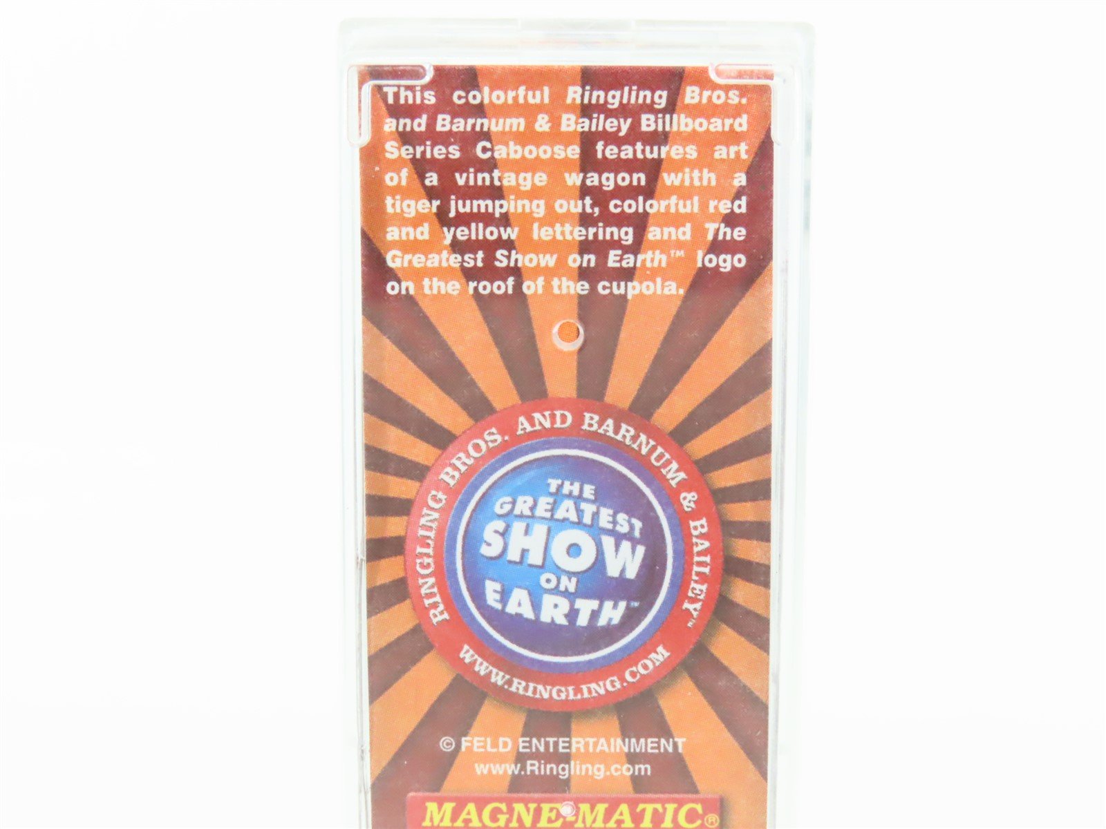 N Scale Micro-Trains MTL 05100190 Ringling Bros 34' Wood Cupola Caboose