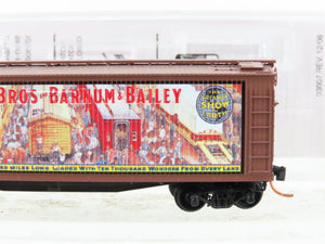 N Scale Micro-Trains MTL 04700409 Ringling Bros 40' Wood Reefer Billboard #9