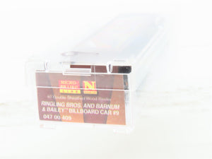 N Scale Micro-Trains MTL 04700409 Ringling Bros 40' Wood Reefer Billboard #9