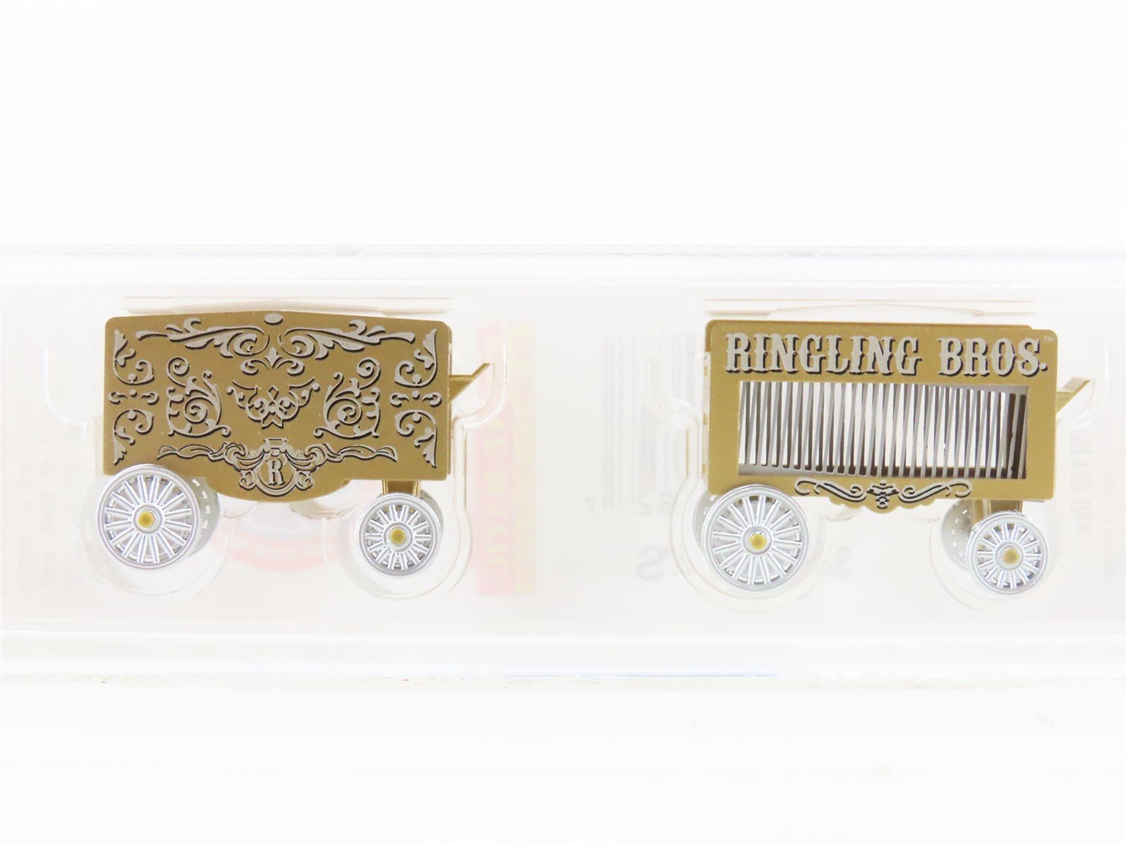 N Micro-Trains MTL 47000059 Ringling Bros/Barnum & Bailey Circus Wagons 2-Pack