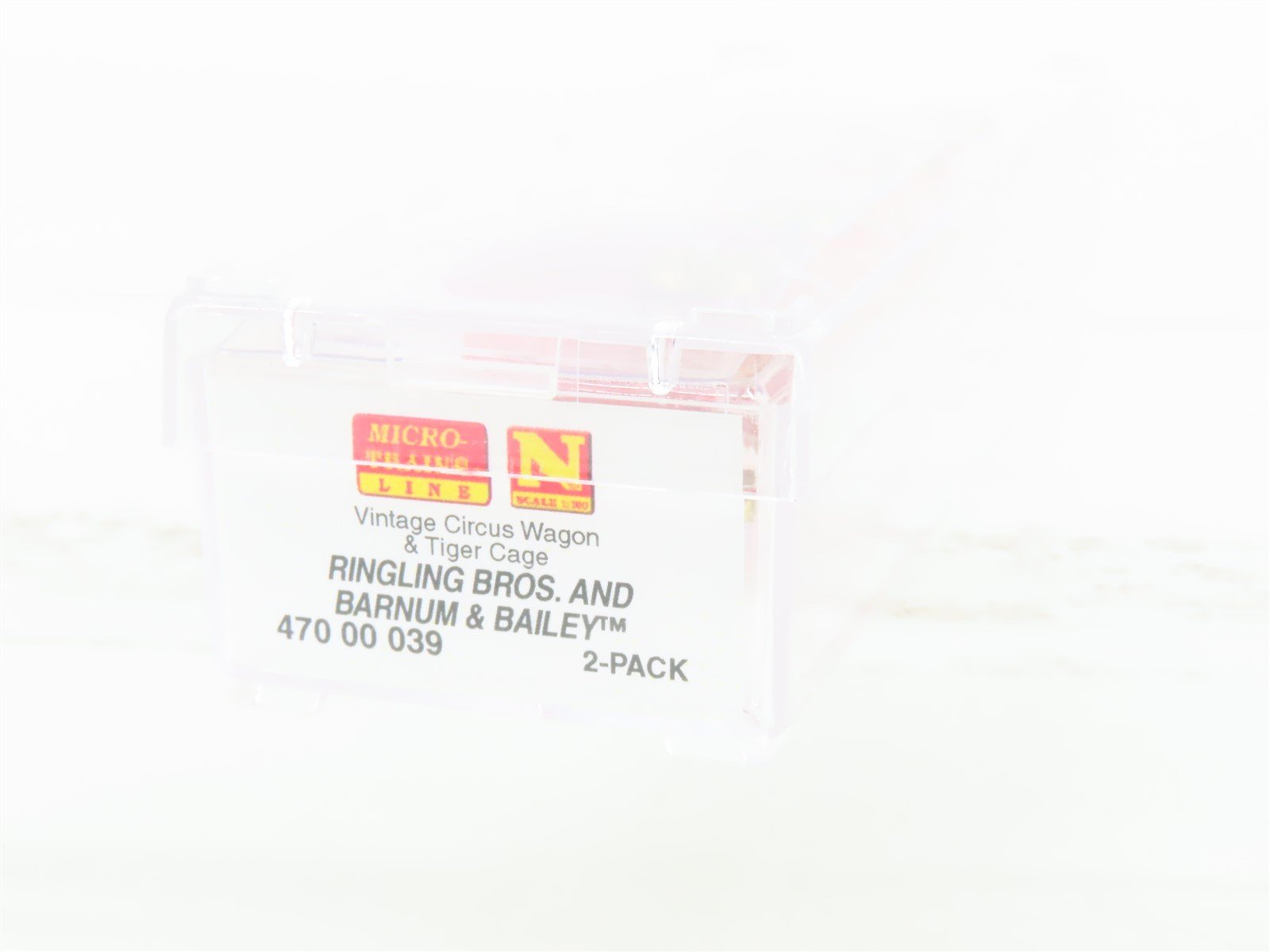 N Micro-Trains MTL 47000039 Ringling Bros/Barnum & Bailey Circus Wagons 2-Pack