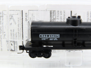 Z Micro-Trains MTL 53000070 CBQ Burlington 39' Single Dome Tankcar #232076