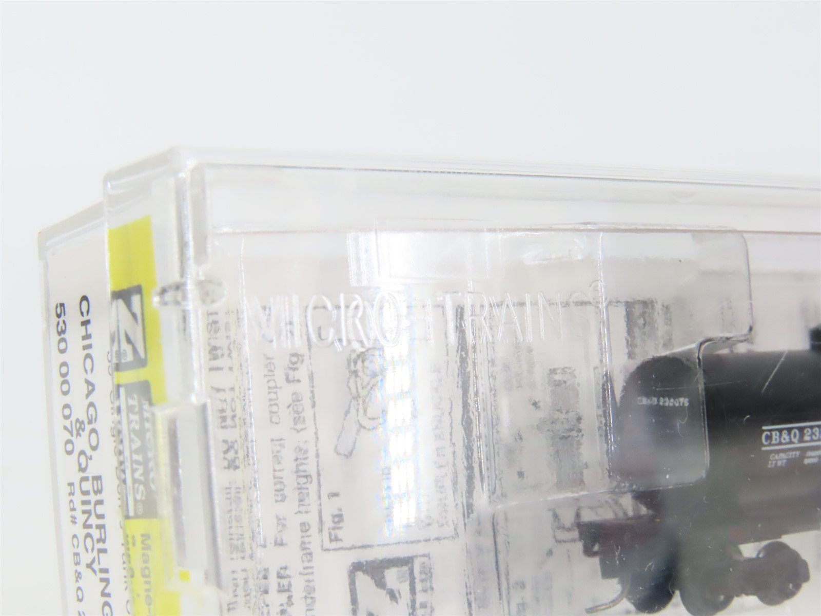 Z Micro-Trains MTL 53000070 CBQ Burlington 39' Single Dome Tankcar #232076