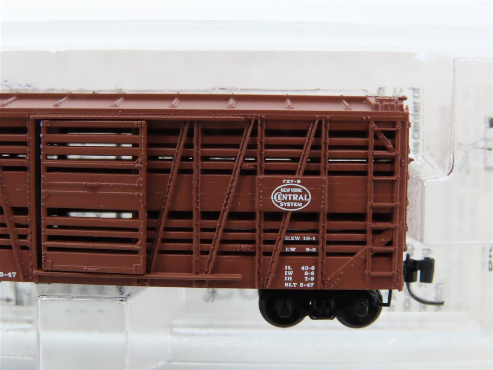 Z Micro-Trains MTL 13806-2 NYC New York Central 40' Despatch Stock Car #28022