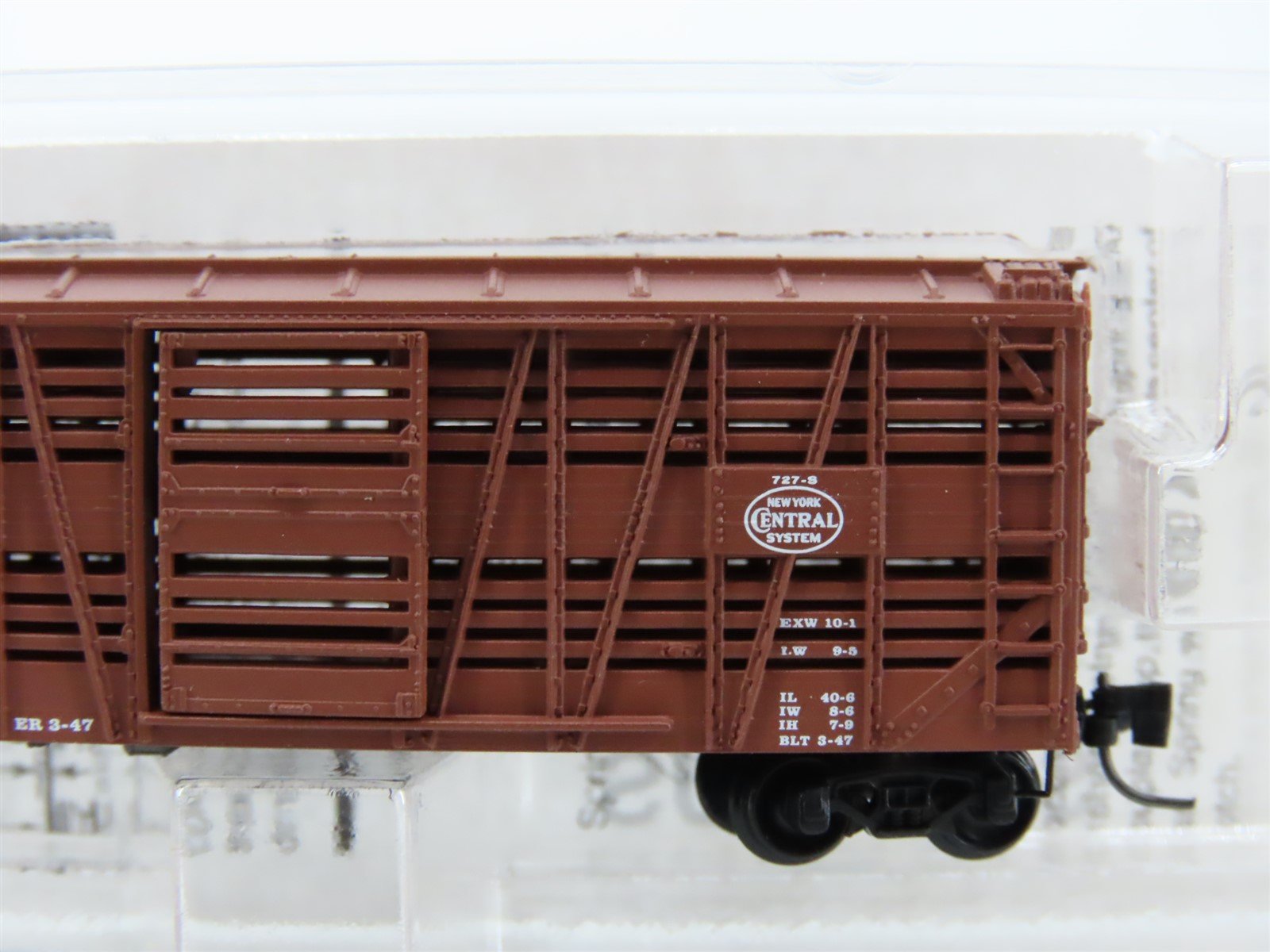 Z Micro-Trains MTL 13806-2 NYC New York Central 40' Despatch Stock Car #28022