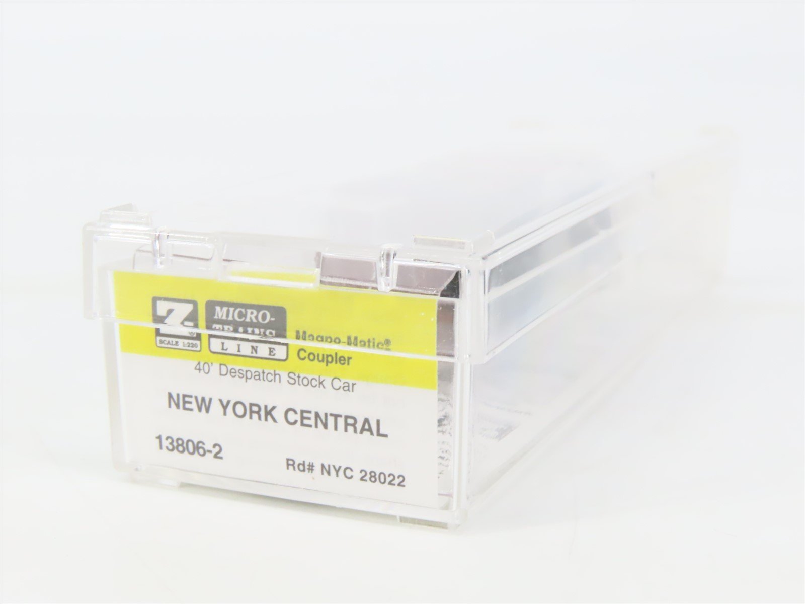 Z Micro-Trains MTL 13806-2 NYC New York Central 40' Despatch Stock Car #28022