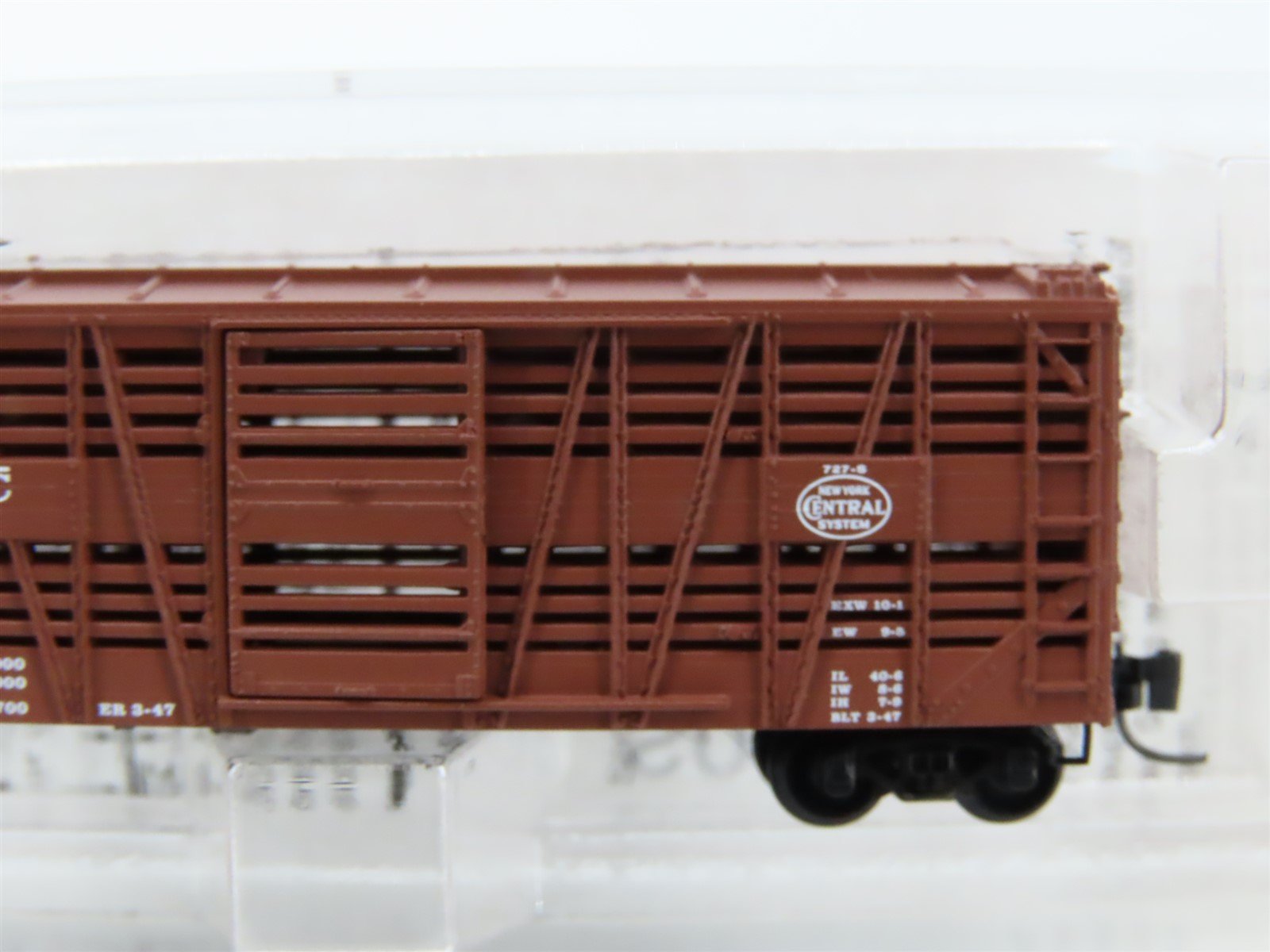 Z Micro-Trains MTL 13806-2 NYC New York Central 40' Despatch Stock Car #28022