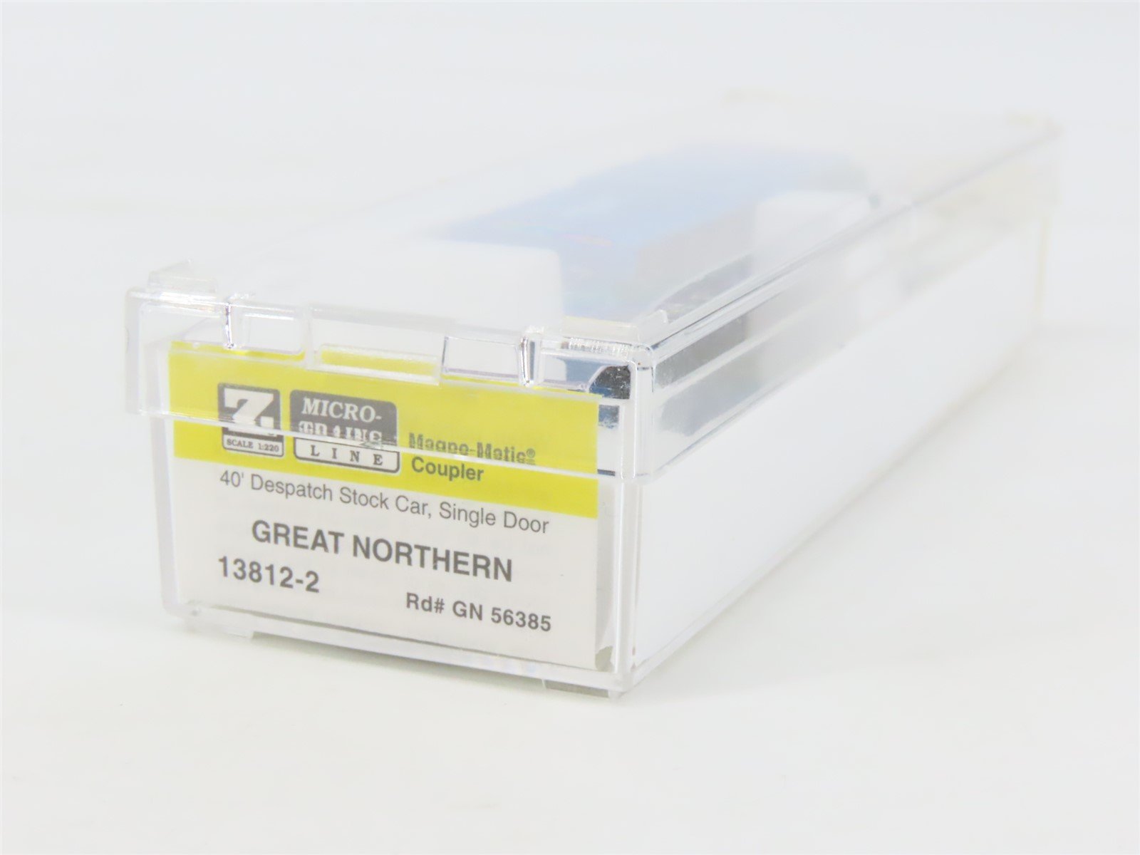 Z Micro-Trains MTL 13812-2 GN Big Sky Blue 40' Despatch Stock Car #56385
