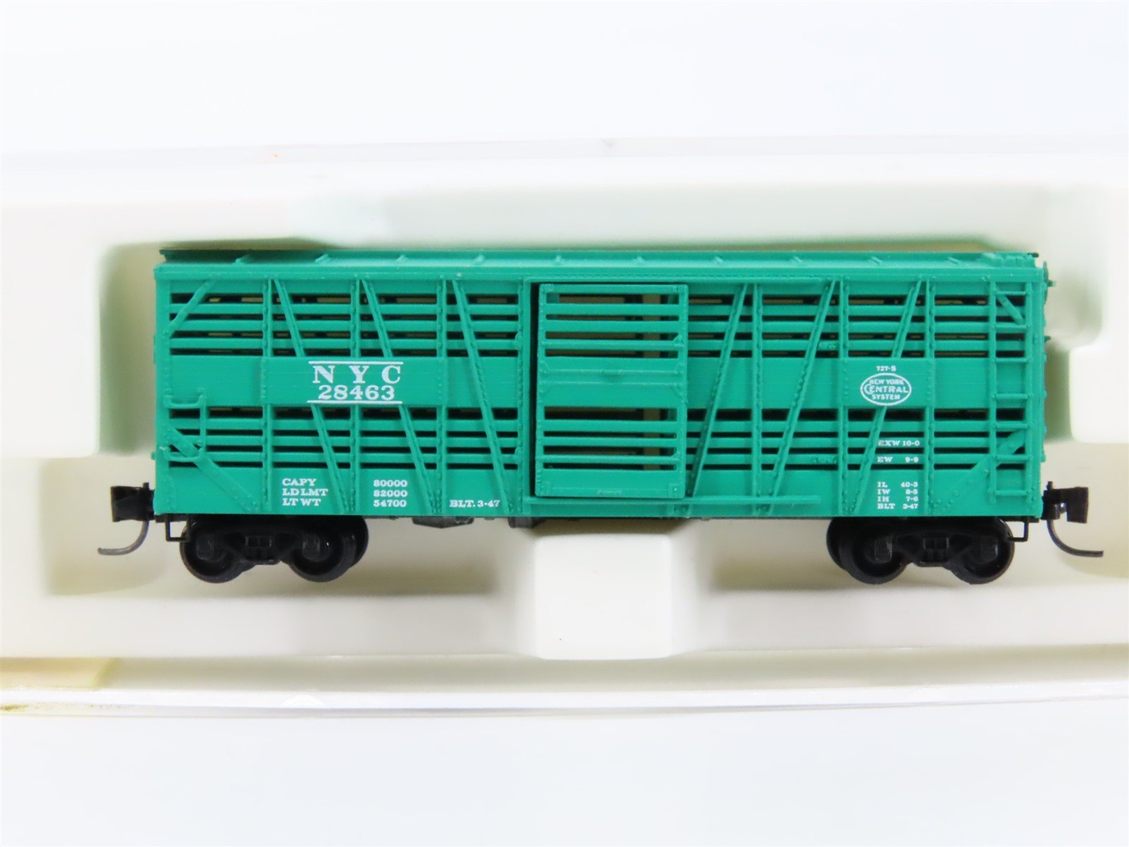 Z Micro-Trains MTL 13812-2 GN Great Northern 40' Despatch Stock Car #56385