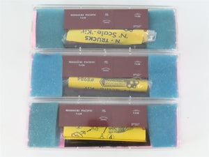 LOT of 3 N Scale Roundhouse 8775 MP Missouri Pacific 36' Boxcar Kits