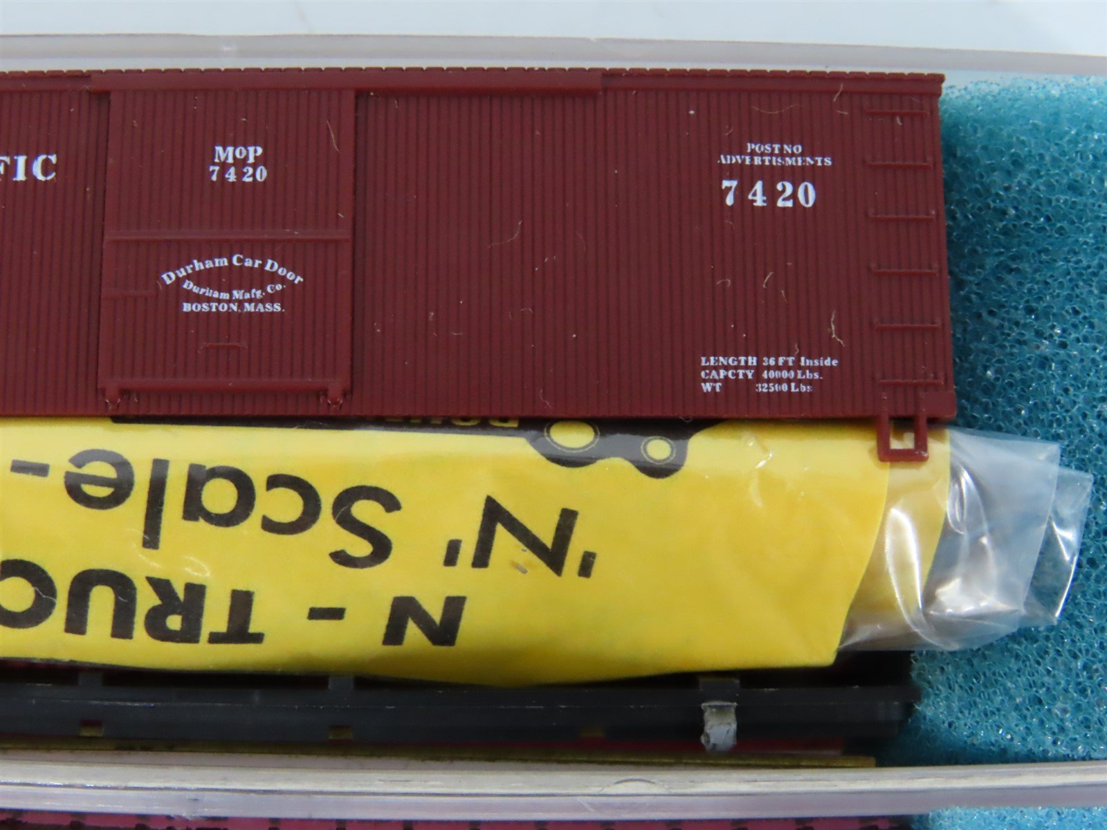 LOT of 3 N Scale Roundhouse 8775 MP Missouri Pacific 36' Boxcar Kits