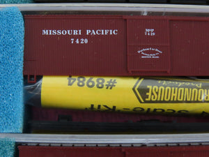 LOT of 3 N Scale Roundhouse 8775 MP Missouri Pacific 36' Boxcar Kits