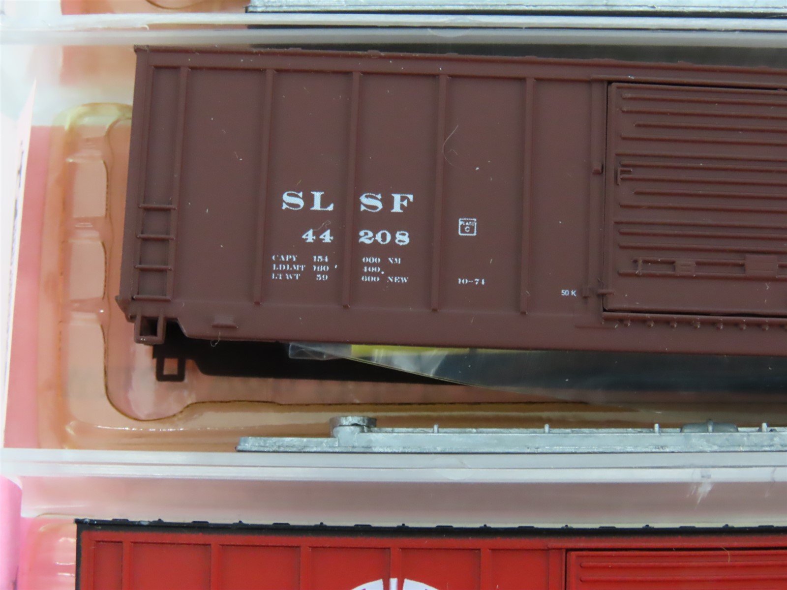LOT of 3 N Scale Roundhouse SLSF/ATSF Railways 50' Boxcar Kits