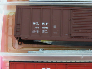 LOT of 3 N Scale Roundhouse SLSF/ATSF Railways 50' Boxcar Kits