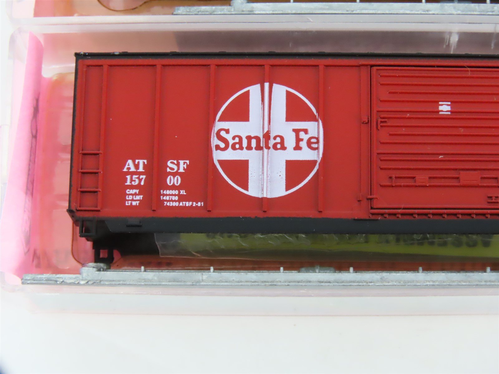 LOT of 3 N Scale Roundhouse SLSF/ATSF Railways 50' Boxcar Kits