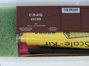 LOT of 3 N Scale Roundhouse 8778 CB&Q Burlington 