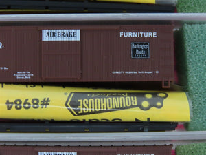 LOT of 3 N Scale Roundhouse 8778 CB&Q Burlington 