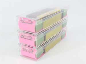 LOT of 3 N Scale Roundhouse 8778 CB&Q Burlington 