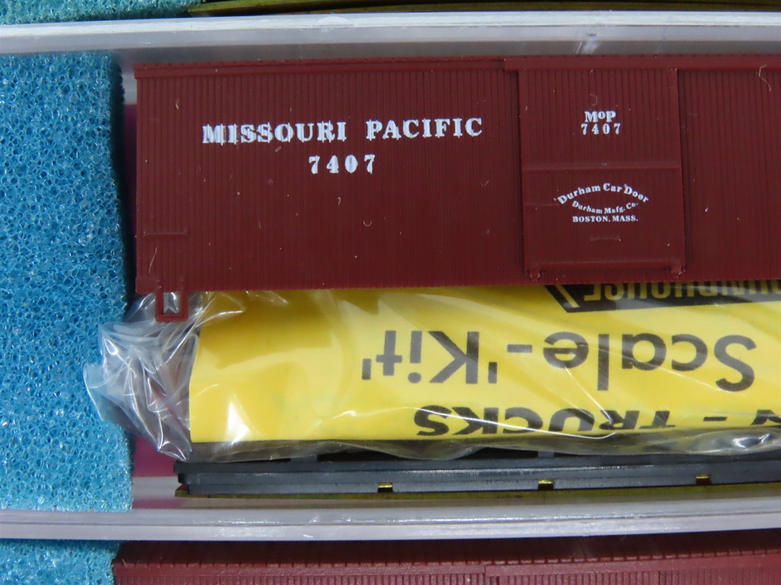 LOT of 3 N Scale Roundhouse 8775 MP Missouri Pacific 36' Boxcar Kits