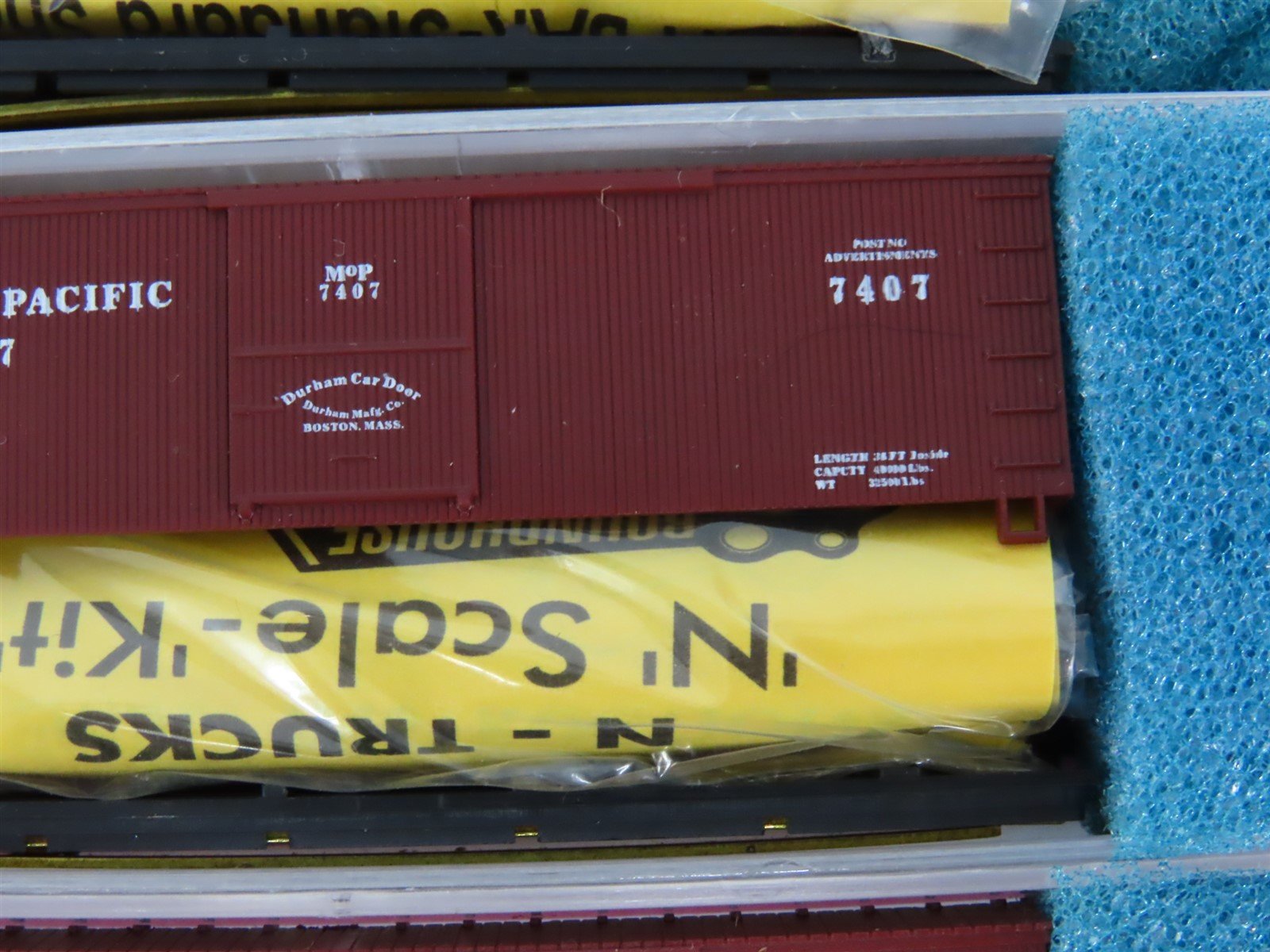 LOT of 3 N Scale Roundhouse 8775 MP Missouri Pacific 36' Boxcar Kits