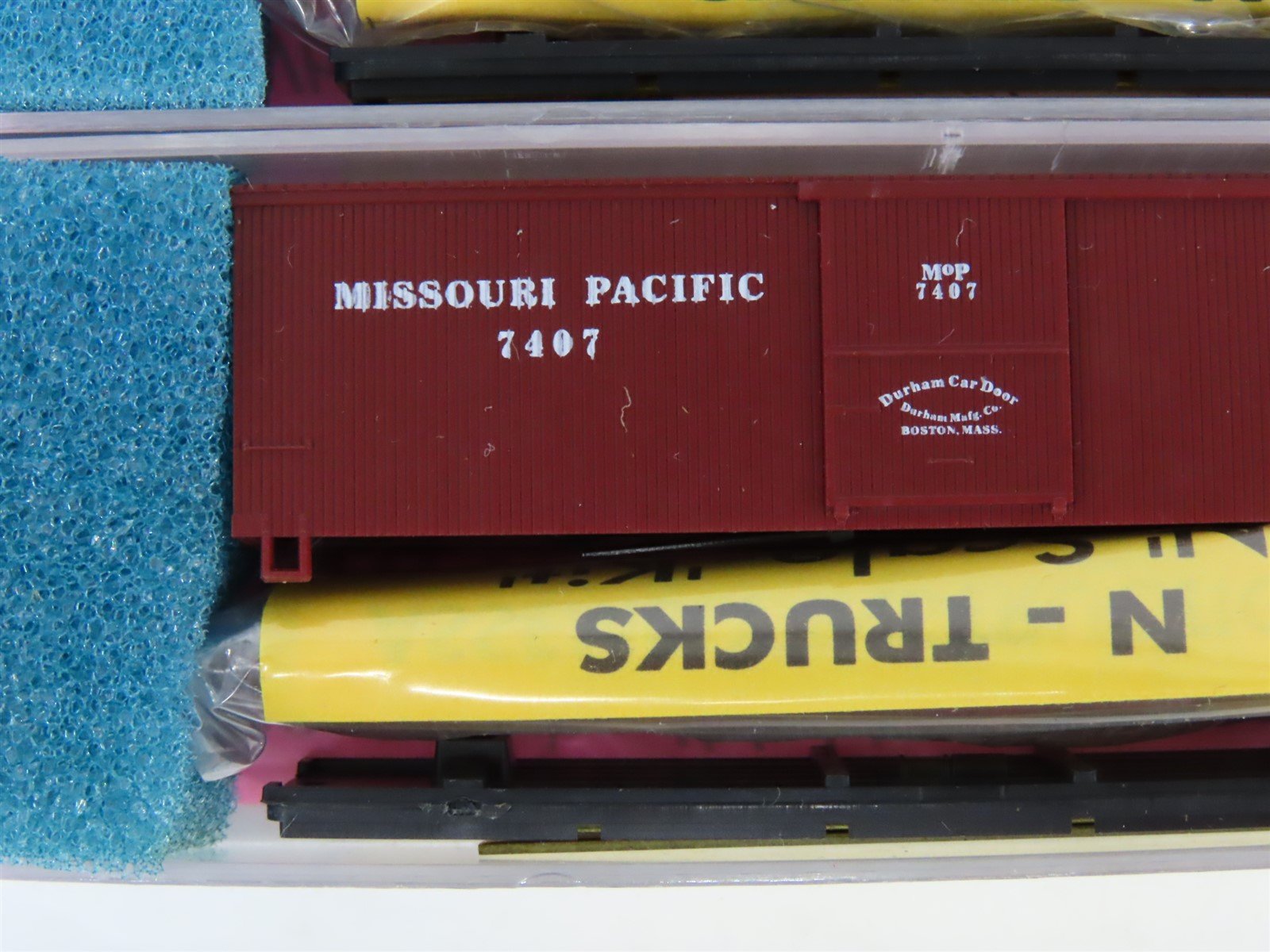 LOT of 3 N Scale Roundhouse 8775 MP Missouri Pacific 36' Boxcar Kits
