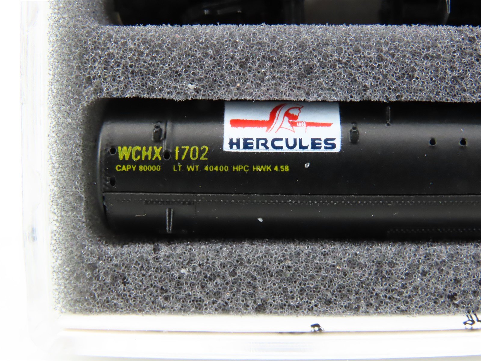 N Scale Intermountain 61307-01 WCHX Hercules Single Dome Tankcar #1702 Kit