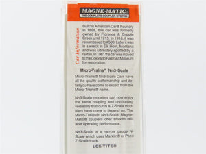 Nn3 Scale Micro-Trains MTL 15110 Montana Southern 30' Wood Boxcar #500