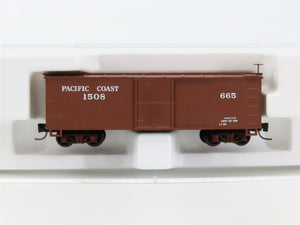 Nn3 Scale Micro-Trains MTL 15118 Pacific Coast 30' Wood Boxcar #1508