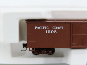 Nn3 Scale Micro-Trains MTL 15118 Pacific Coast 30' Wood Boxcar #1508