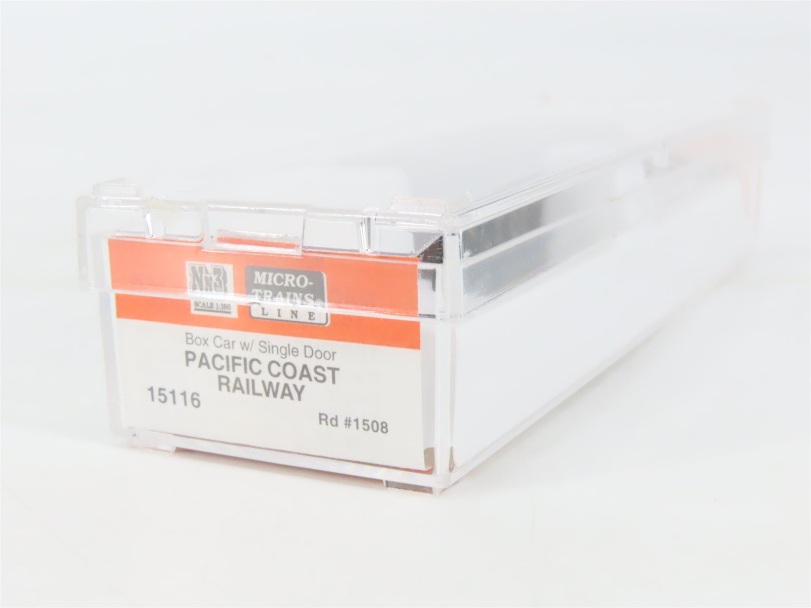 Nn3 Scale Micro-Trains MTL 15118 Pacific Coast 30' Wood Boxcar #1508