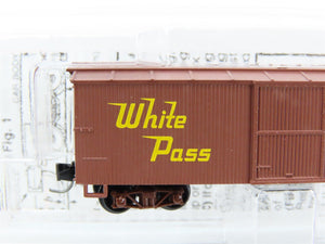 Nn3 Scale Micro-Trains MTL 15111 WPY White Pass & Yukon 30' Wood Boxcar #740