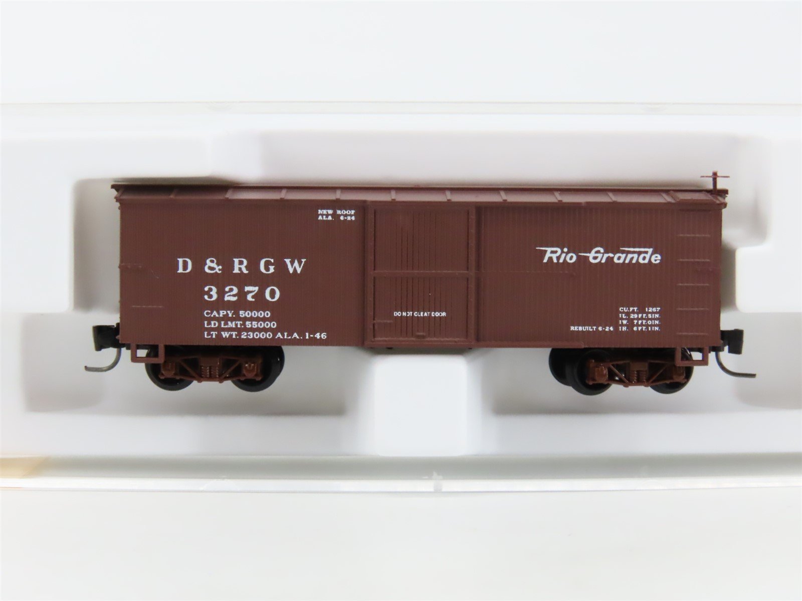 Nn3 Scale Micro-Trains MTL 15112 DRGW Rio Grande 30' Wood Boxcar #3270
