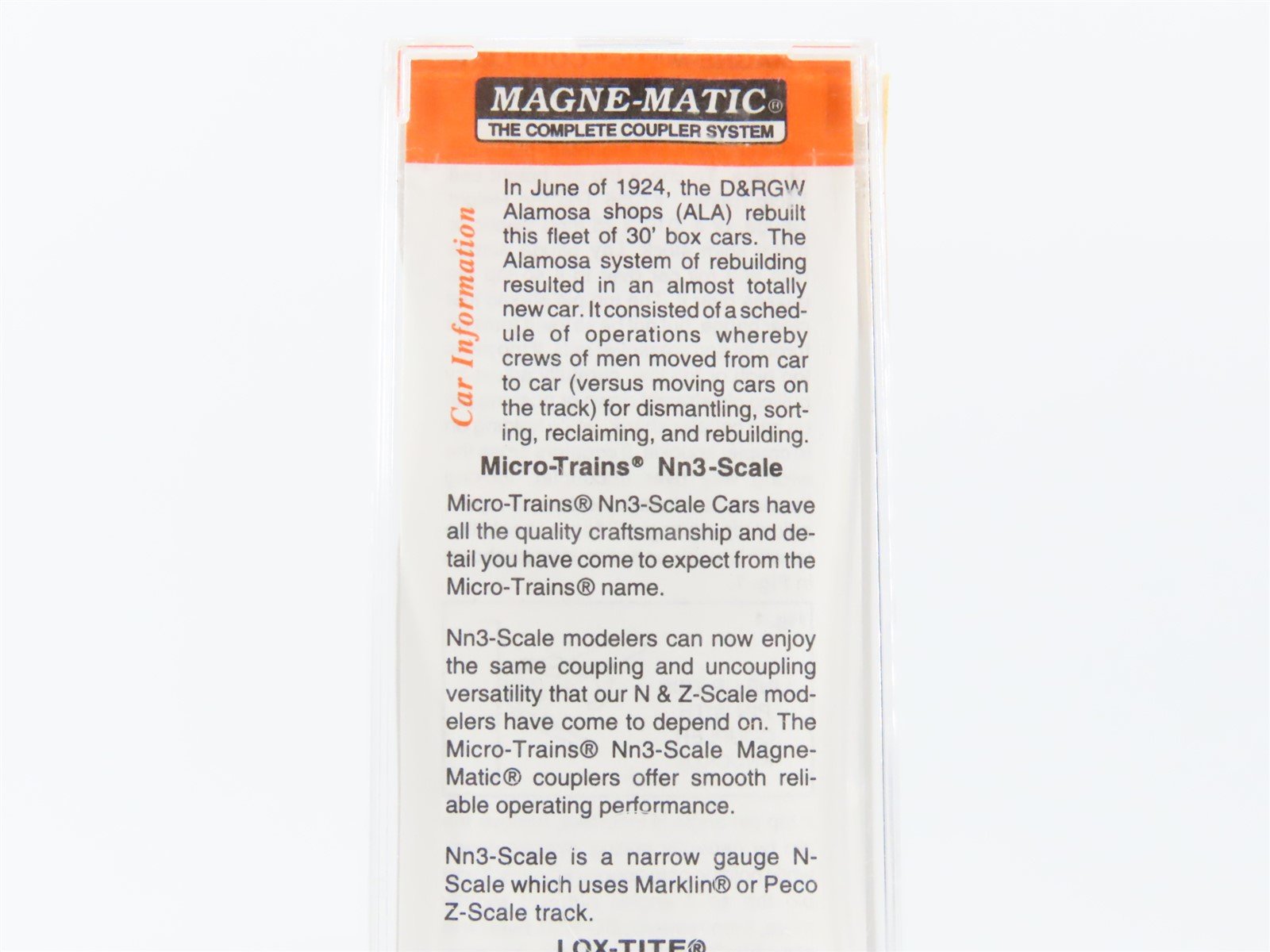 Nn3 Scale Micro-Trains MTL 15112 DRGW Rio Grande 30' Wood Boxcar #3270