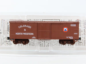 Nn3 Scale Micro-Trains MTL 15108 C&N Colorado & Northwestern 30' Boxcar #1028