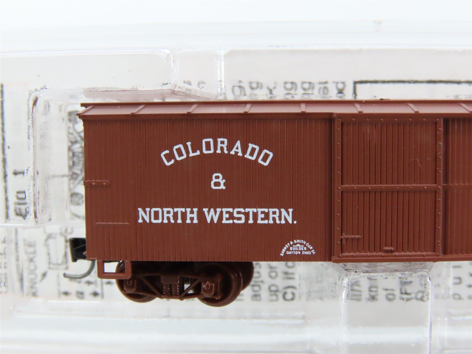 Nn3 Scale Micro-Trains MTL 15108 C&N Colorado & Northwestern 30' Boxcar #1028