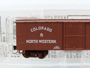 Nn3 Scale Micro-Trains MTL 15108 C&N Colorado & Northwestern 30' Boxcar #1028