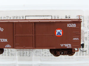 Nn3 Scale Micro-Trains MTL 15108 C&N Colorado & Northwestern 30' Boxcar #1028