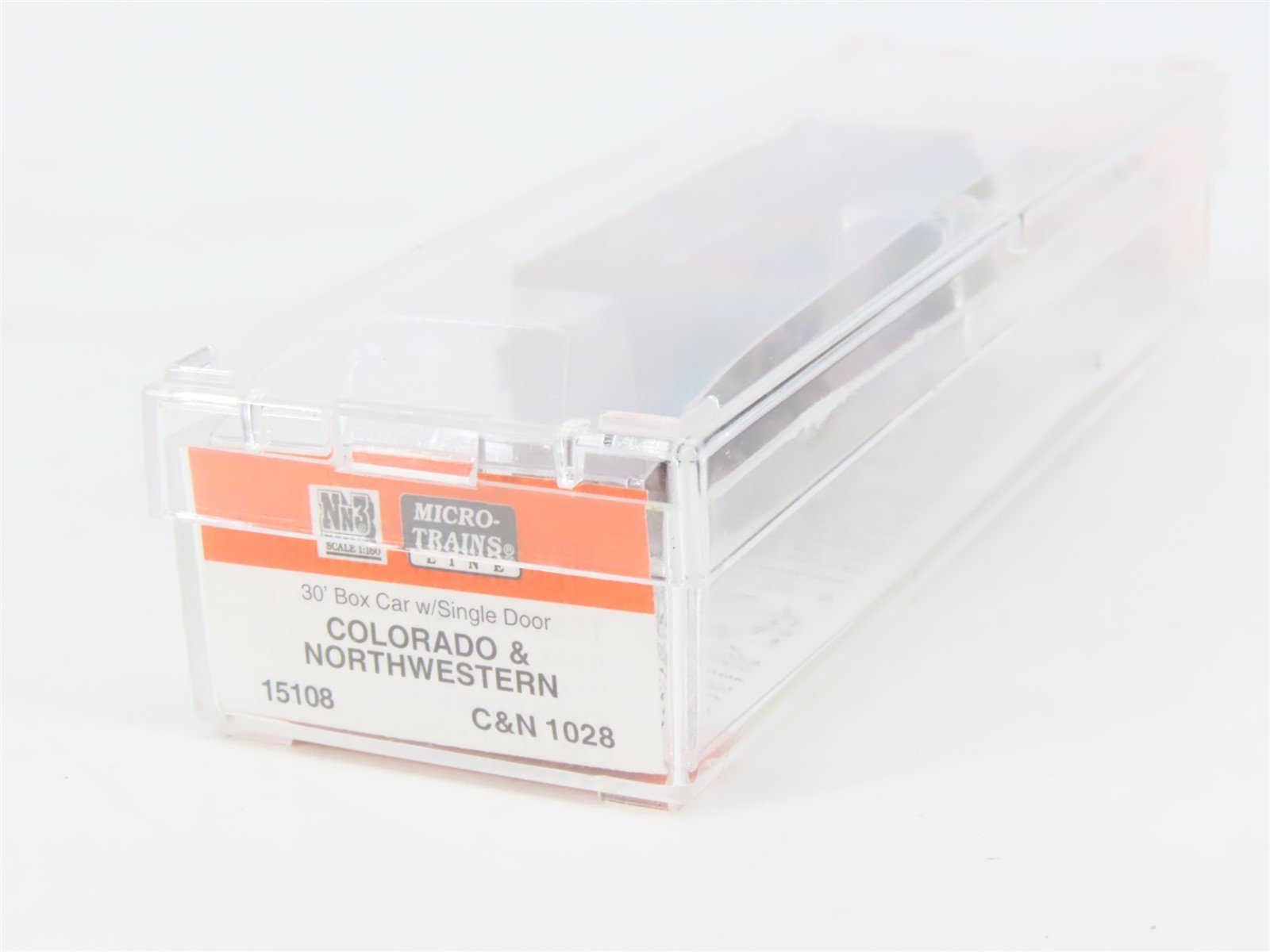 Nn3 Scale Micro-Trains MTL 15108 C&N Colorado & Northwestern 30' Boxcar #1028