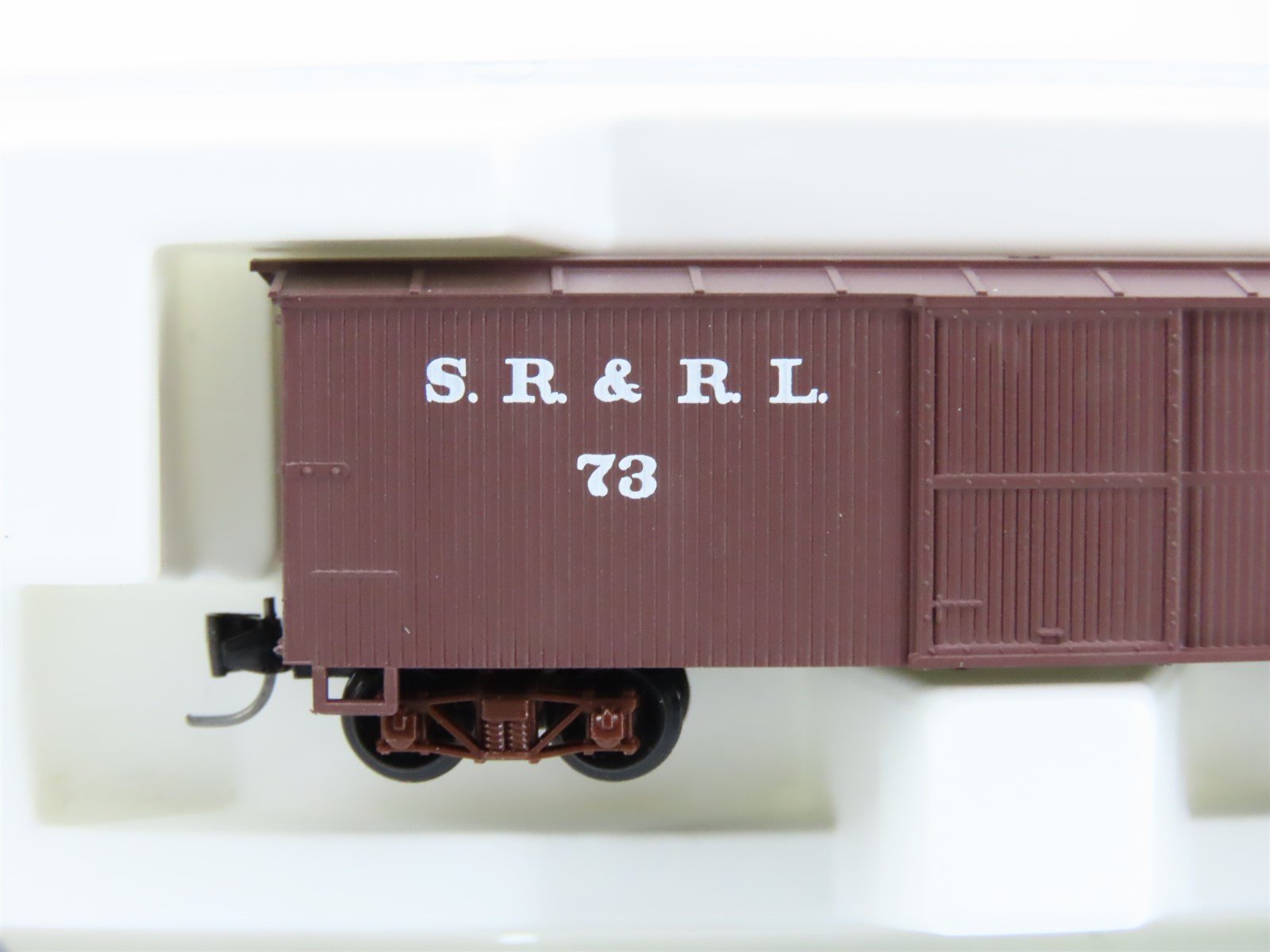 Nn3 Micro-Trains MTL 15115 SR&RL Sandy River & Rangeley Lake 30' Boxcar #73