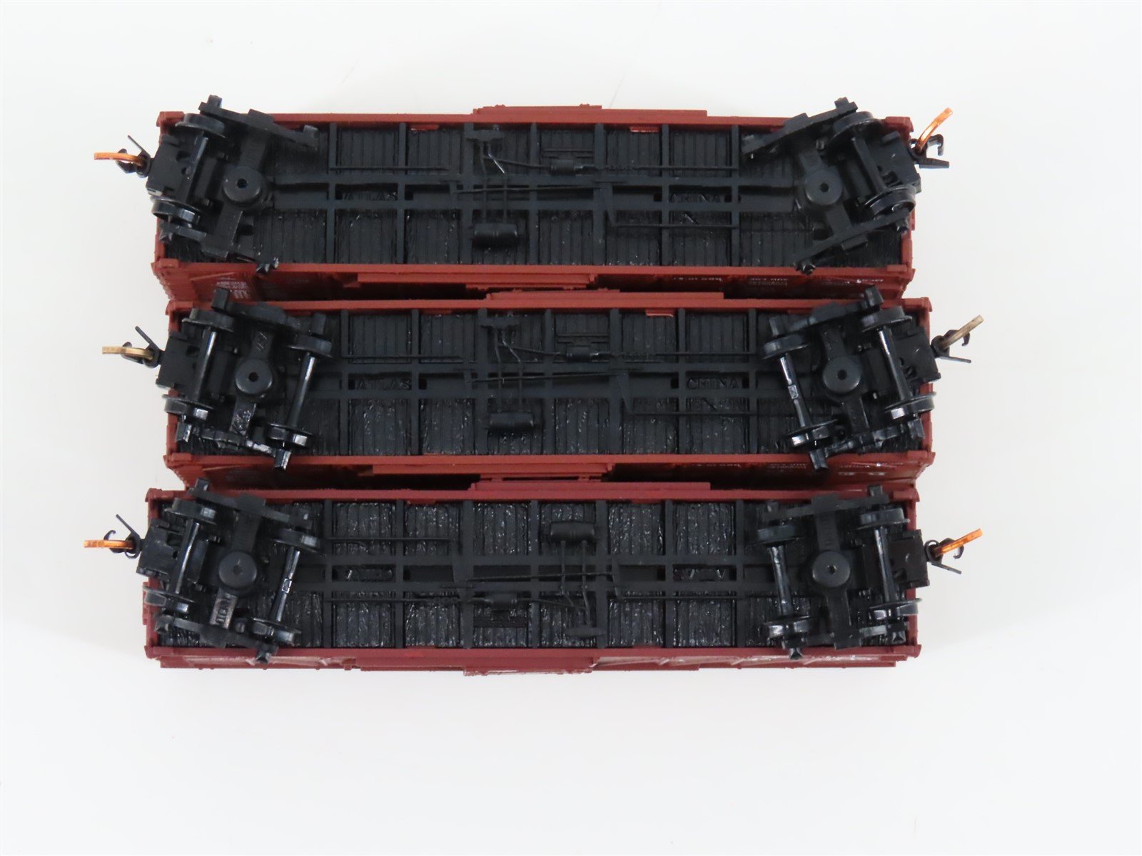 LOT of 3 N Scale Atlas RDG Reading / CC&O Clinchfield Single Door Box Cars