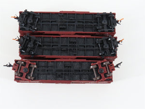 LOT of 3 N Scale Atlas CC&O Clinchfield Railroad Single Door Box Cars