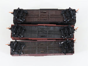 LOT of 3 N Scale Micro-Trains MTL CB&Q/D&RGW/T&P Railroad Stock Cars