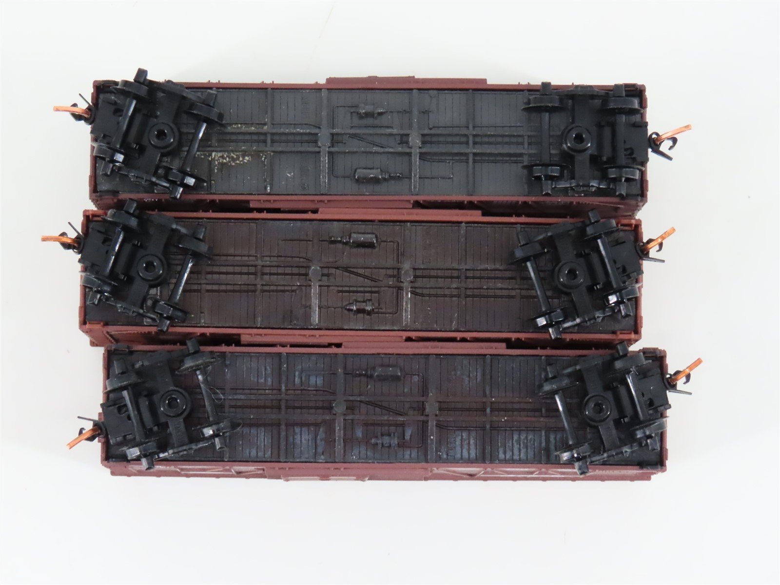 LOT of 3 N Scale Micro-Trains MTL SOU/T&P/NYC Railroad Stock Cars