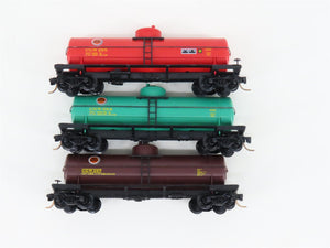 LOT of 3 N Micro-Trains MTL CGW Chicago Great Western Single Dome Tank Cars
