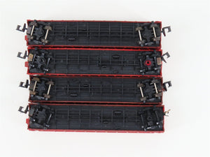 LOT of 7 N Scale Trix/AHM CBQ/CNW/GN Railways Gondola Cars