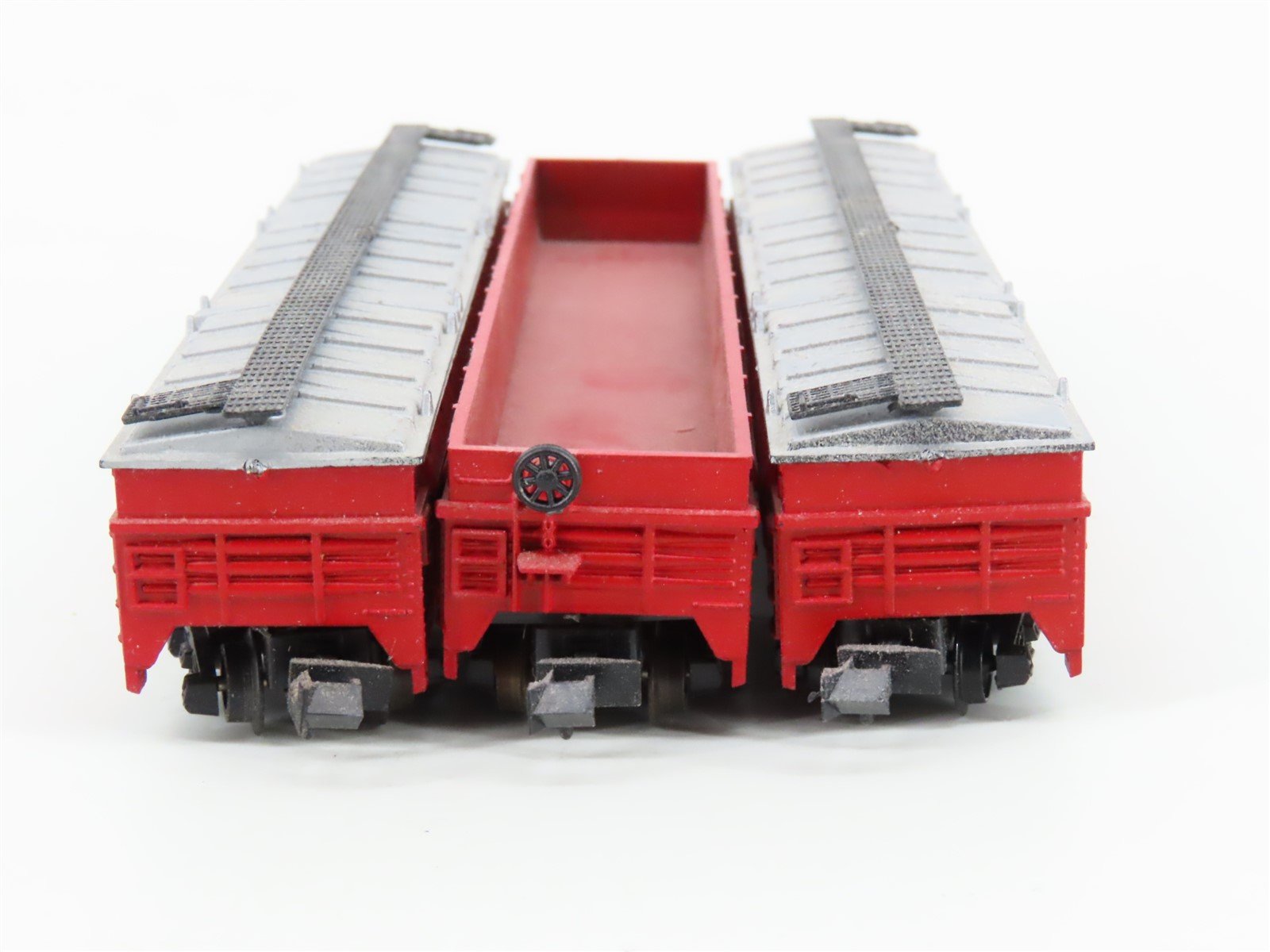 LOT of 7 N Scale Trix/AHM CBQ/CNW/GN Railways Gondola Cars