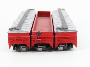 LOT of 7 N Scale Trix/AHM CBQ/CNW/GN Railways Gondola Cars