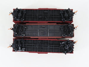 LOT of 3 N Scale Atlas MKT Missouri Kansas Texas 40' Woodside Boxcars